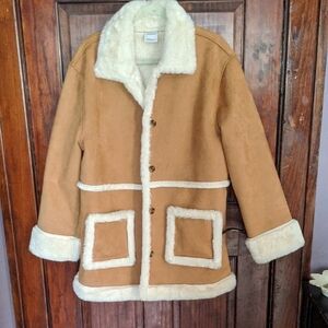 Sonoma Cream Faux Fur Jacket